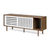 Tema Dann 165 Stripes Pure White Sideboard