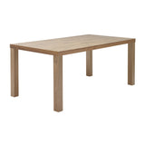The TemaHome Multi 63" Dining / Work Table with Square Veneered Legs 9500.611117