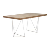 The TemaHome Multi 63" Dining Tables with Trestles 9500.611124