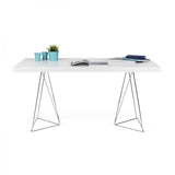 Tema Multi 63" Dining Tables with Trestles