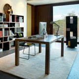 Tema Multi 71" Table Top with Square Veneered Legs