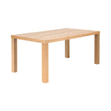 The TemaHome Multi 63" Dining / Work Table with Square Veneered Legs 9500.612220