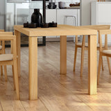 Tema Multi 63" Dining / Work Table with Square Veneered Legs