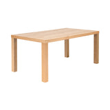 The TemaHome Multi 71" Table Top with Square Veneered Legs 9500.612237