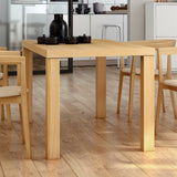 Tema Multi 71" Table Top with Square Veneered Legs