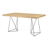 Tema Multi 63" Dining Tables with Trestles
