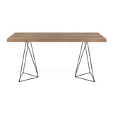 The TemaHome Multi 63" Dining Tables with Trestles 9500.613777