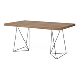 Tema Multi 63" Dining Tables with Trestles