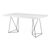 Tema Multi 63" Dining Tables with Trestles