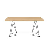 The TemaHome Multi 71" Dining Tables with Trestles 9500.613807