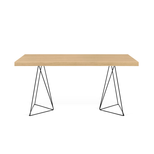 The TemaHome Multi 71" Dining Tables with Trestles 9500.613807