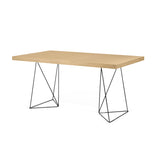 Tema Multi 71" Dining Tables with Trestles