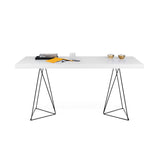 Tema Multi 71" Dining Tables with Trestles