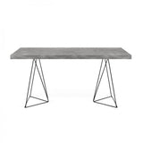 Tema Multi 63" Dining Tables with Trestles