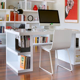 The TemaHome Multi 71" Dining / Work Table Top with Storage Legs