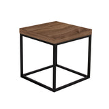The TemaHome Prairie 20 X 20" Marble End Table 9500.620980