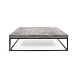 Tema Petra 47X30 Concrete Look Top Black Legs Coffee Table