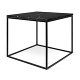 Tema Gleam 20x20 Marble Side Table