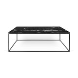 The TemaHome Gleam 47x30 Marble Coffee Table 9500.625992