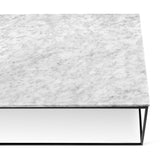 Tema Gleam 47x30 Marble Coffee Table