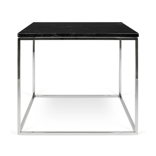 The TemaHome Gleam 20x20 Marble Side Table 9500.626074