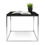 Tema Gleam 20x20 Marble Side Table