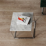 Tema Gleam 20x20 Marble Side Table