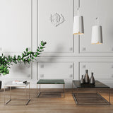 Tema Gleam 20x20 Marble Side Table