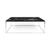 The TemaHome Gleam 47x30 Marble Coffee Table 9500.626098