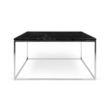 The TemaHome Gleam 30x30 Marble Coffee Table 9500.626203