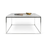 Tema Gleam 30x30 Marble Coffee Table