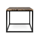 The TemaHome Prairie 20 X 20" Marble End Table 9500.626258
