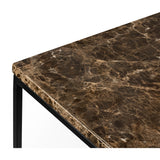 Tema Gleam 20x20 Marble Side Table