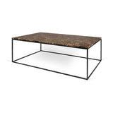 Tema Gleam 47x30 Marble Coffee Table