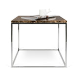 Tema Gleam 20x20 Marble Side Table