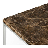 Tema Gleam 20x20 Marble Side Table