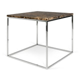 Tema Gleam 20x20 Marble Side Table