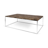 Tema Gleam 47x30 Marble Coffee Table