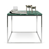 Tema Gleam 20x20 Marble Side Table