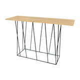 Tema Helix Console with Black Steel Legs