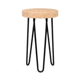 Tema Drum Coffee Table with Cork / Black Legs