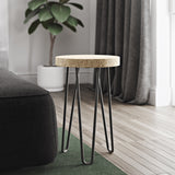 Tema Drum Coffee Table with Cork / Black Legs