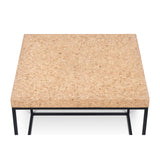 Tema Harvest Cork Coffee Table with Black Legs