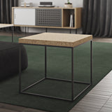Tema Harvest Cork Coffee Table with Black Legs