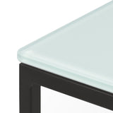 Tema Gleam 20x20 Top Glass Side Table