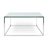 The TemaHome Gleam 30x30 Glass Coffee Table 9500.628207