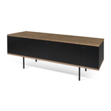 Tema Dixie TV Table Walnut & Black