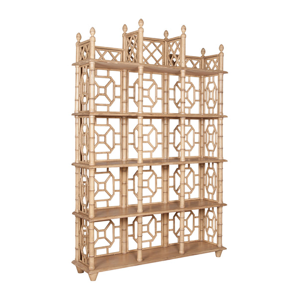 Lake Front Display Artisan Stain Storage Bookcase Shelf Bookshelf