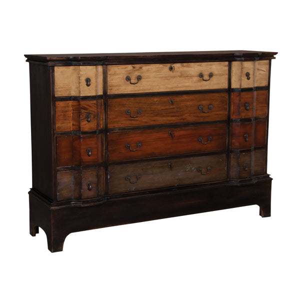Basil Cottage Ash Black Stain Artisan Stain Heritage Grey Stain Chest Drawer