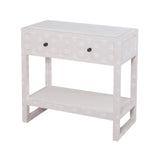 Dimond Home Bedford 2-Drawer Wood Side Table (White)